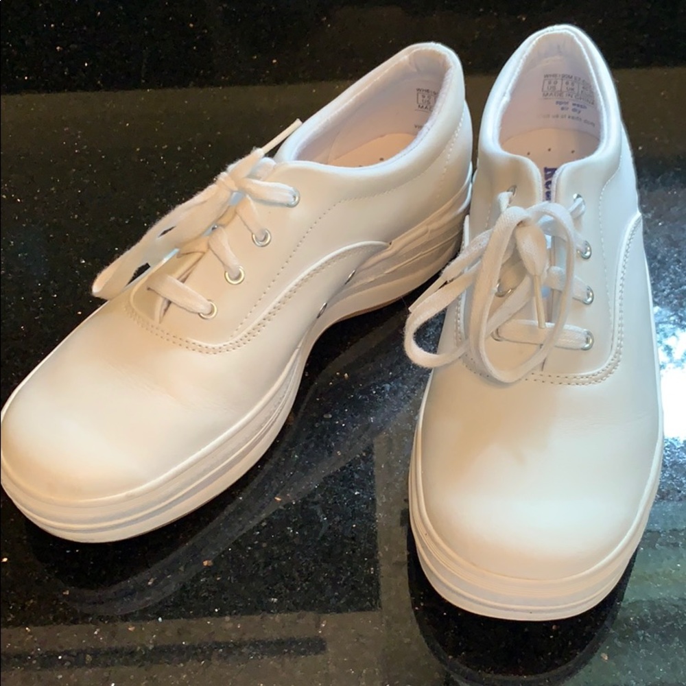 Keds... white leather